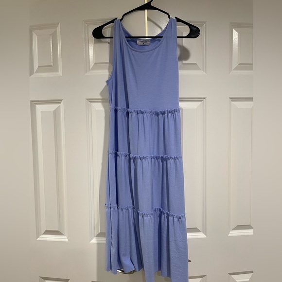Zenana Dresses & Skirts - Tiered Skirt Midi Dress
